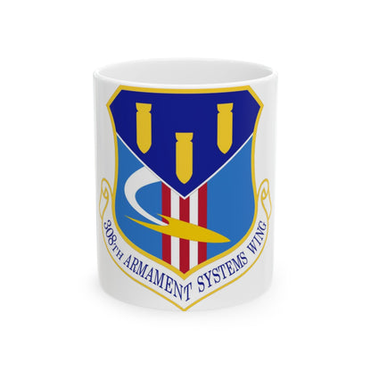 308th Armament Systems Wing (U.S. Air Force) White Coffee Mug-11oz-The Sticker Space