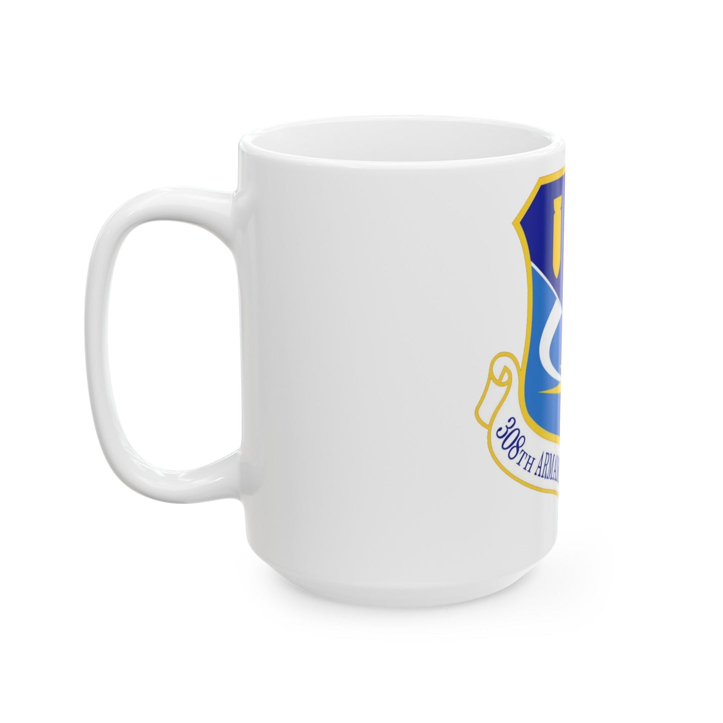 308th Armament Systems Wing (U.S. Air Force) White Coffee Mug-The Sticker Space