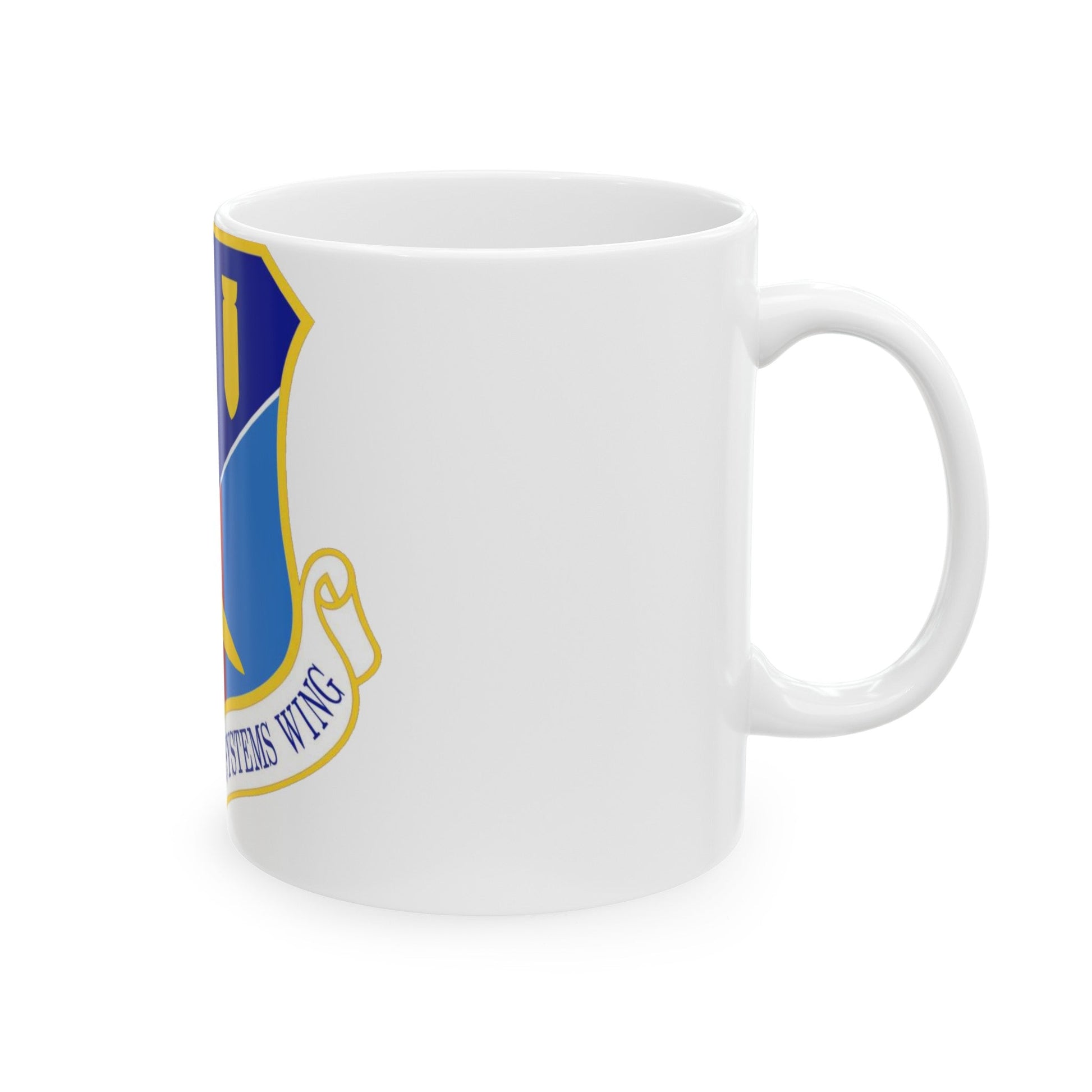 308th Armament Systems Wing (U.S. Air Force) White Coffee Mug-The Sticker Space