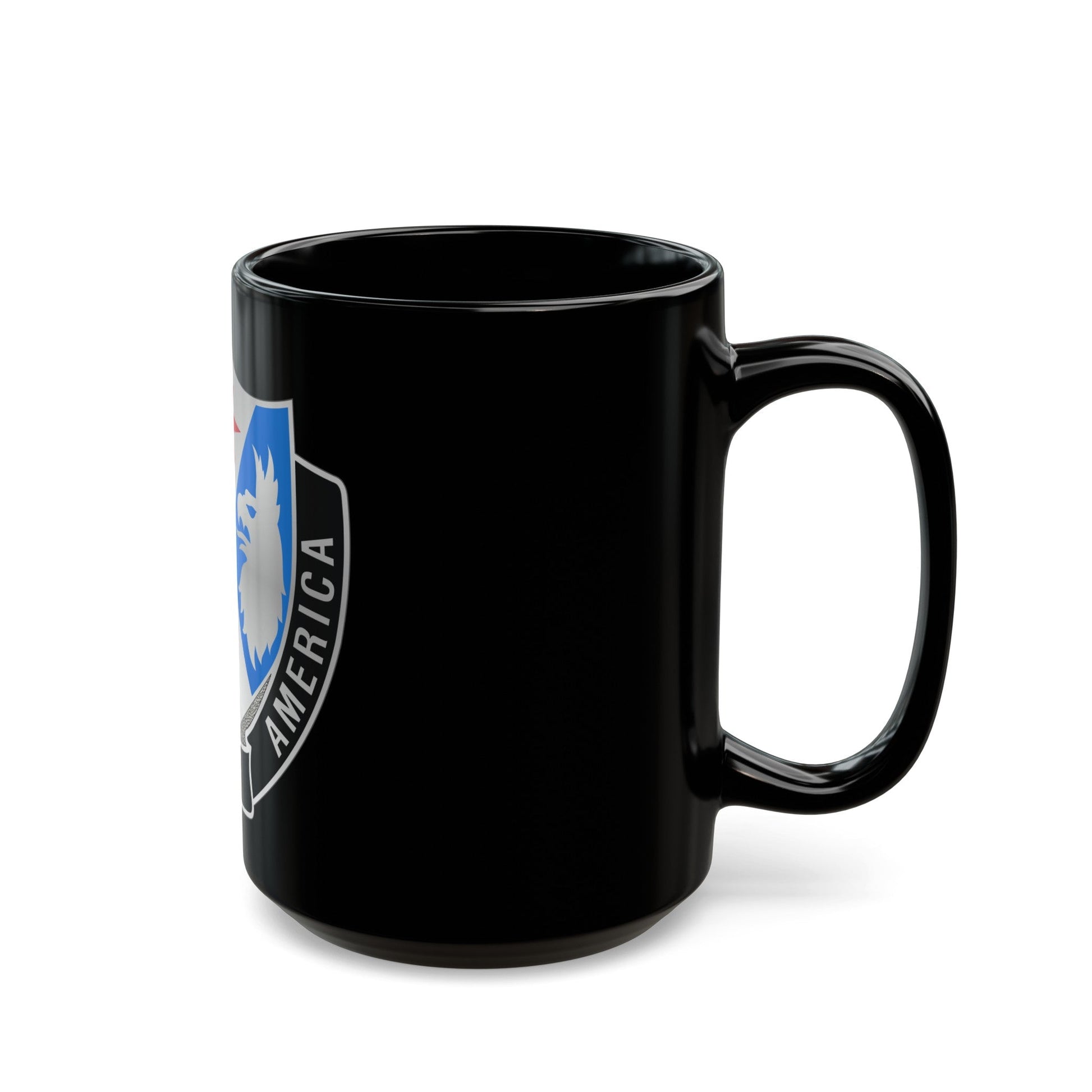 308th Military Intelligence Battalion 2 (U.S. Army) Black Coffee Mug-The Sticker Space