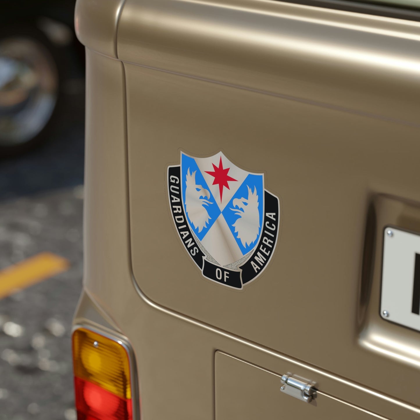 308th Military Intelligence Battalion 2 (U.S. Army) Transparent STICKER Die-Cut Vinyl Decal-The Sticker Space