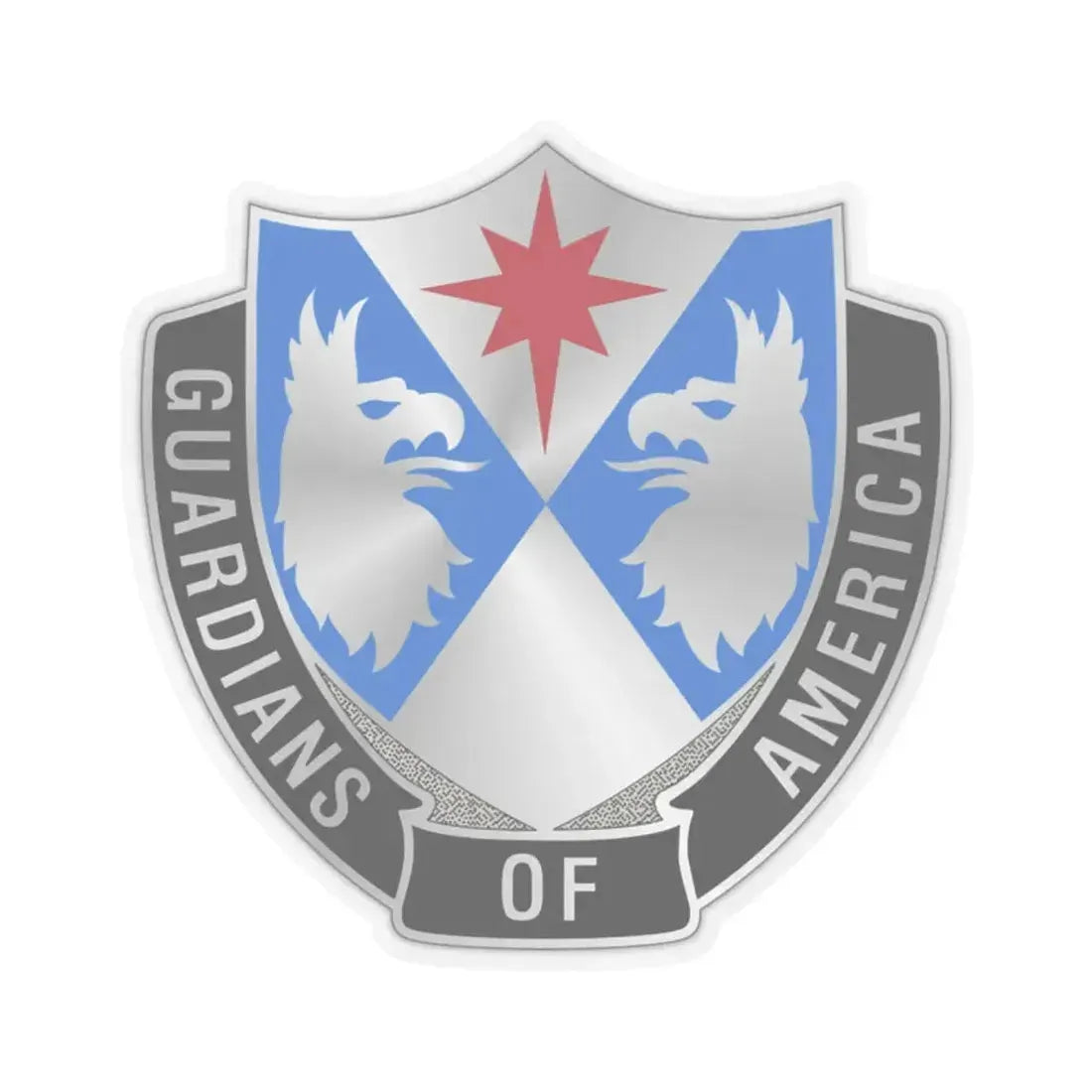 308th Military Intelligence Battalion 2 (U.S. Army) STICKER Vinyl Kiss-Cut Decal 2 Inch Transparent - The Sticker Space