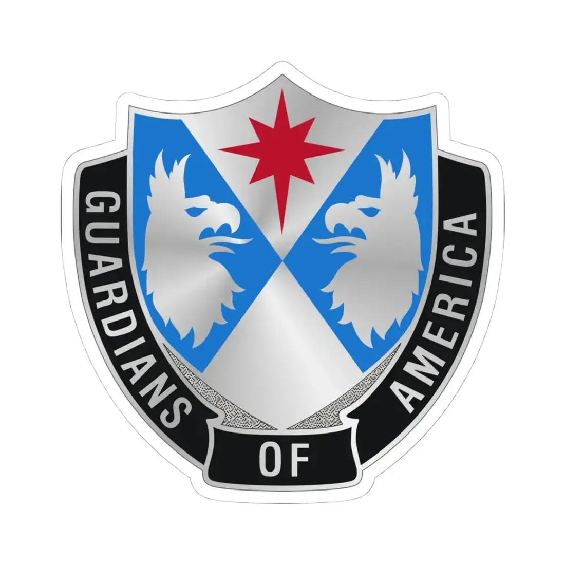 308th Military Intelligence Battalion 2 (U.S. Army) STICKER Vinyl Kiss-Cut Decal 4 Inch White - The Sticker Space