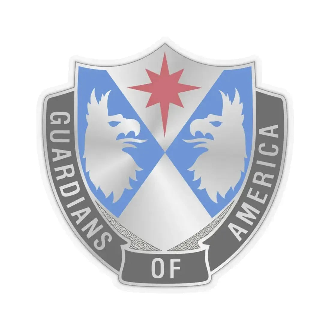 308th Military Intelligence Battalion 2 (U.S. Army) STICKER Vinyl Kiss-Cut Decal 6 Inch Transparent - The Sticker Space