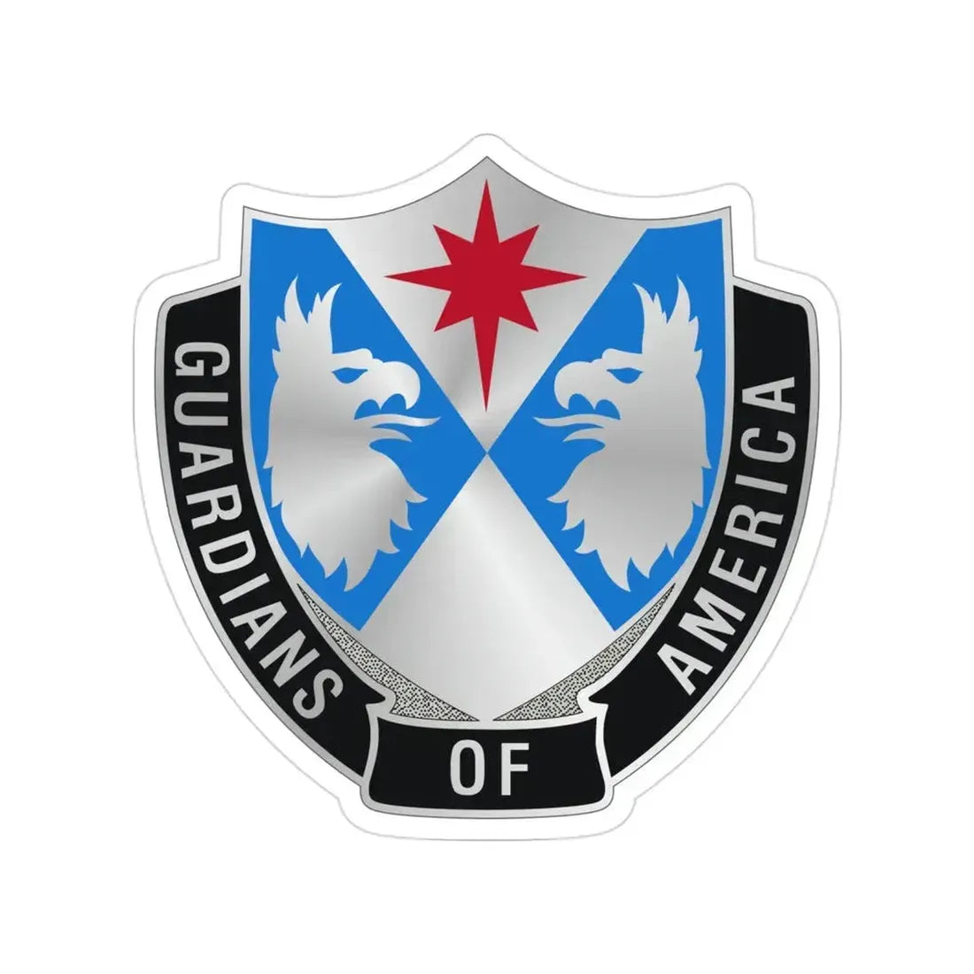 308th Military Intelligence Battalion 2 (U.S. Army) Transparent STICKER Die-Cut Vinyl Decal 3 Inch - The Sticker Space