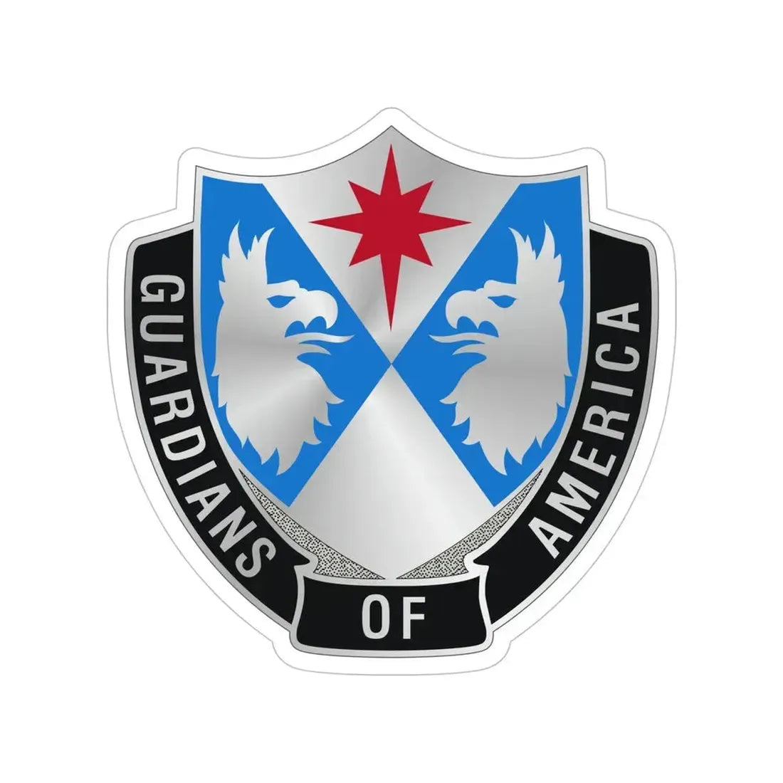 308th Military Intelligence Battalion 2 (U.S. Army) Transparent STICKER Die-Cut Vinyl Decal 5 Inch - The Sticker Space