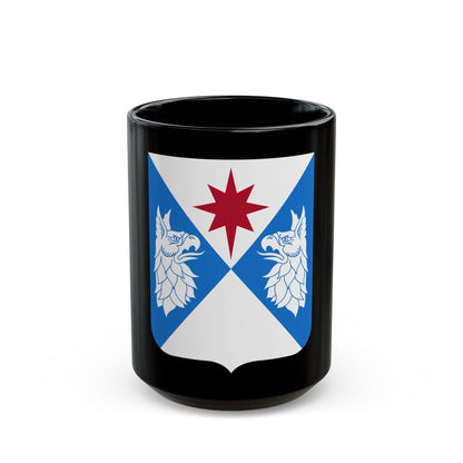 308th Military Intelligence Battalion (U.S. Army) Black Coffee Mug-15oz-The Sticker Space