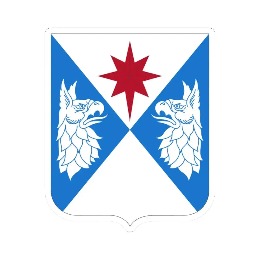 308th Military Intelligence Battalion (U.S. Army) STICKER Vinyl Kiss-Cut Decal 2 Inch White - The Sticker Space