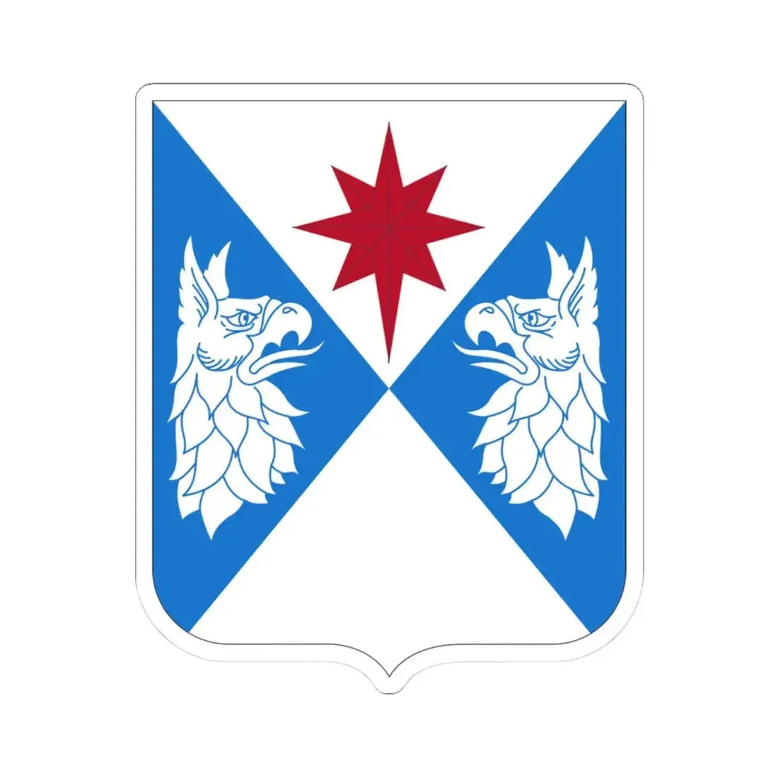 308th Military Intelligence Battalion (U.S. Army) STICKER Vinyl Kiss-Cut Decal 3 Inch White - The Sticker Space