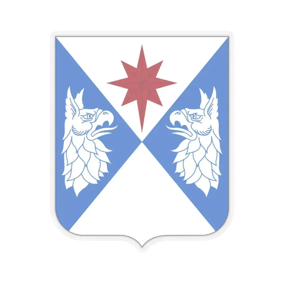 308th Military Intelligence Battalion (U.S. Army) STICKER Vinyl Kiss-Cut Decal 4 Inch Transparent - The Sticker Space