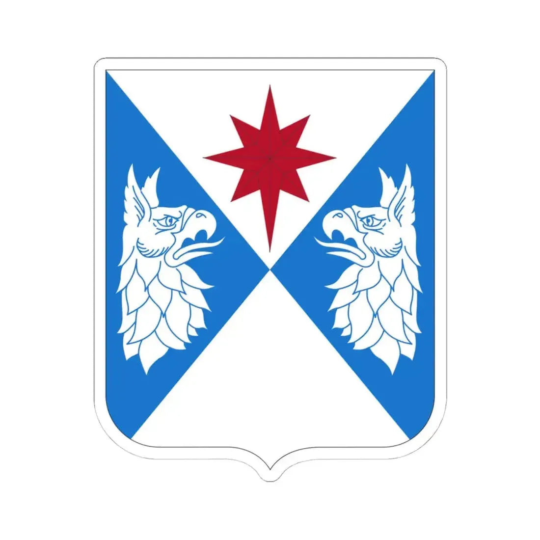 308th Military Intelligence Battalion (U.S. Army) STICKER Vinyl Kiss-Cut Decal 4 Inch White - The Sticker Space