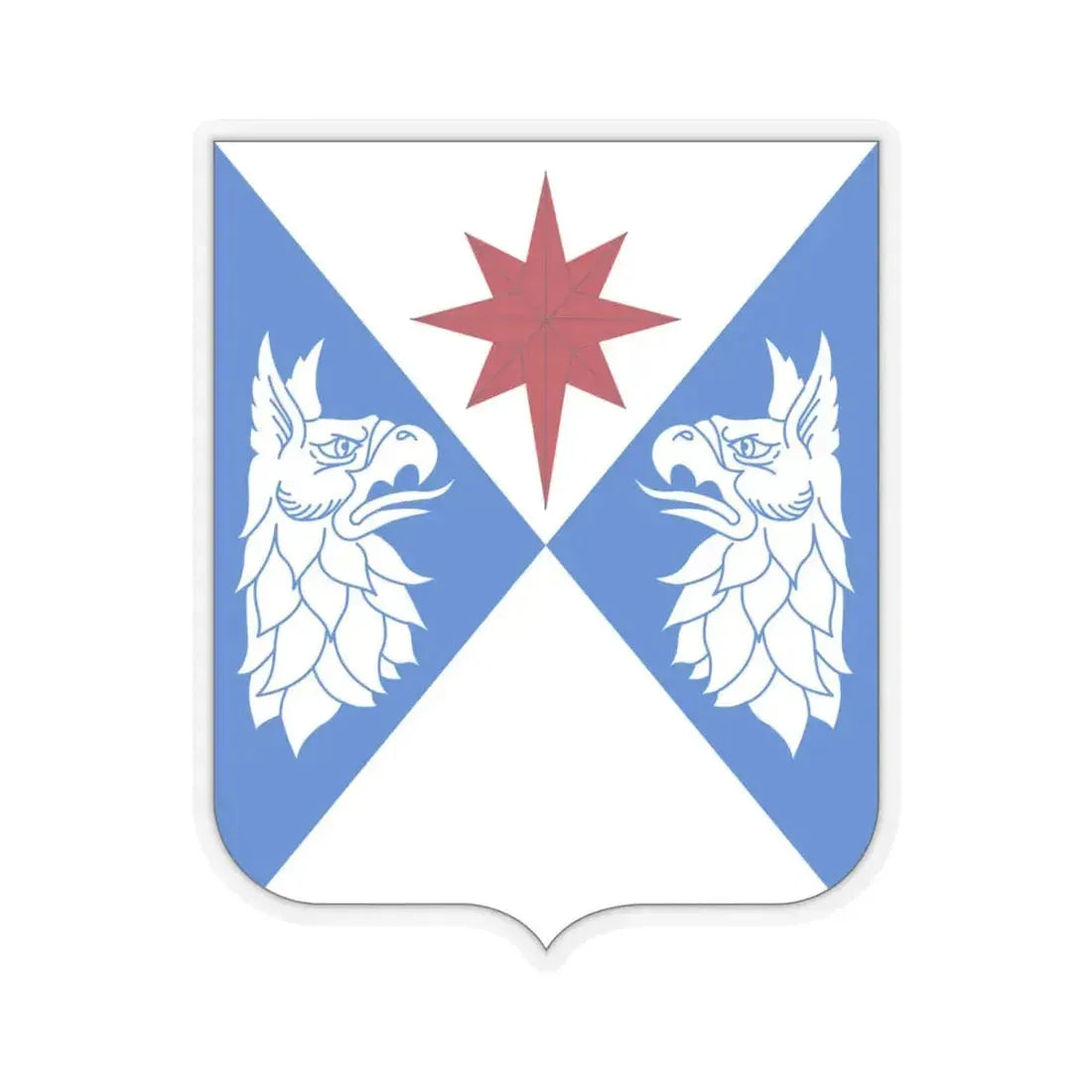 308th Military Intelligence Battalion (U.S. Army) STICKER Vinyl Kiss-Cut Decal 6 Inch Transparent - The Sticker Space