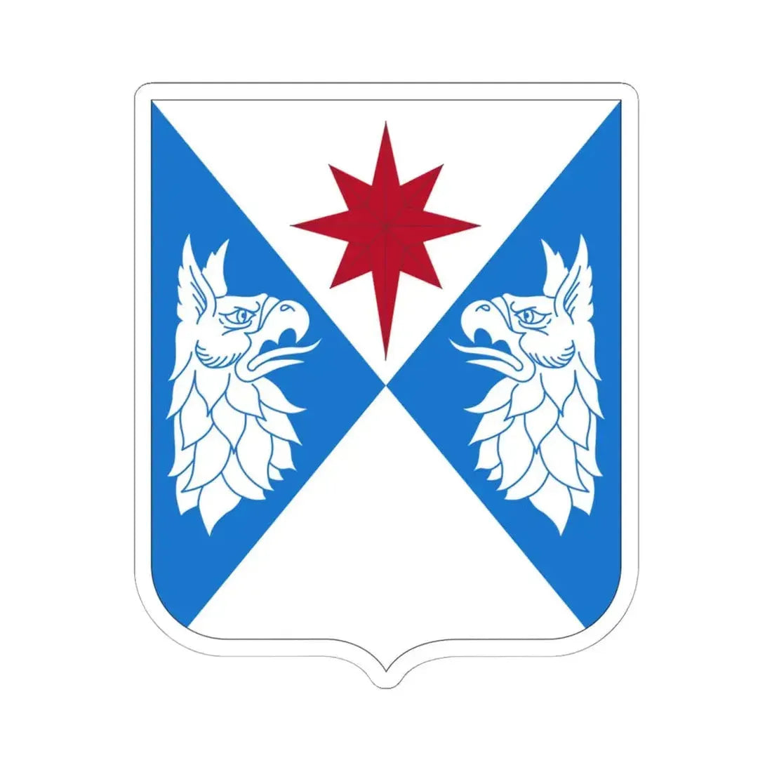 308th Military Intelligence Battalion (U.S. Army) STICKER Vinyl Kiss-Cut Decal 6 Inch White - The Sticker Space