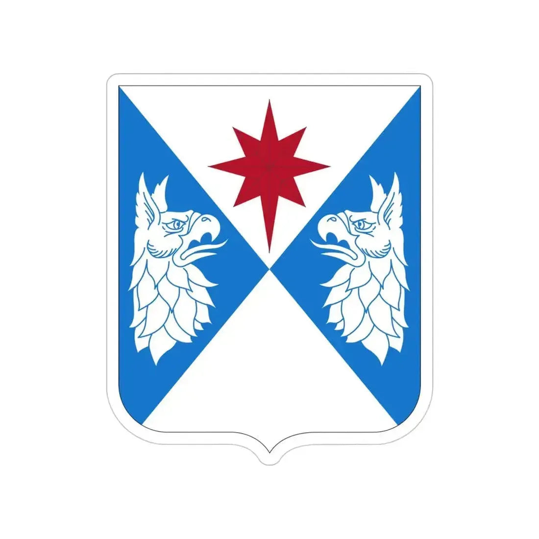 308th Military Intelligence Battalion (U.S. Army) Transparent STICKER Die-Cut Vinyl Decal 4 Inch - The Sticker Space