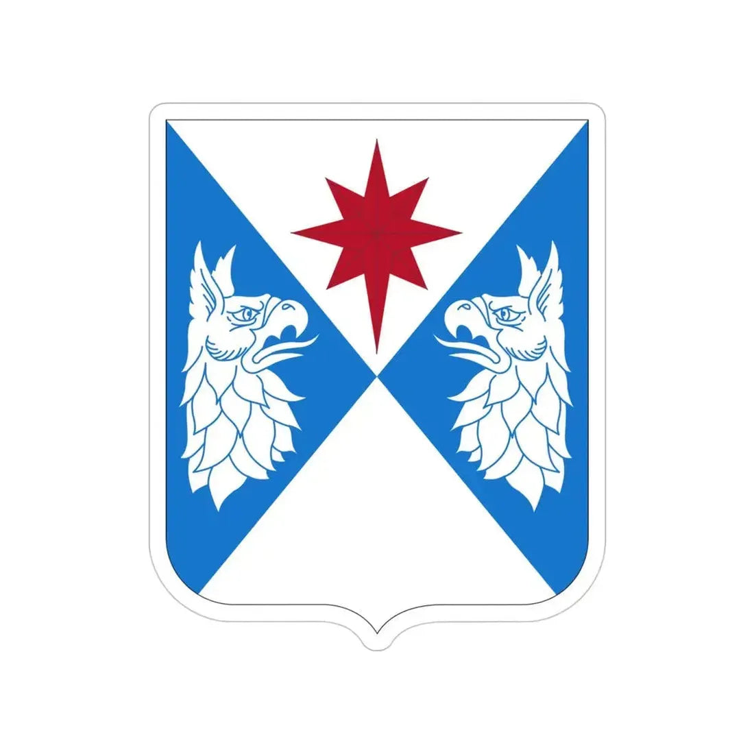 308th Military Intelligence Battalion (U.S. Army) Transparent STICKER Die-Cut Vinyl Decal 4 Inch - The Sticker Space