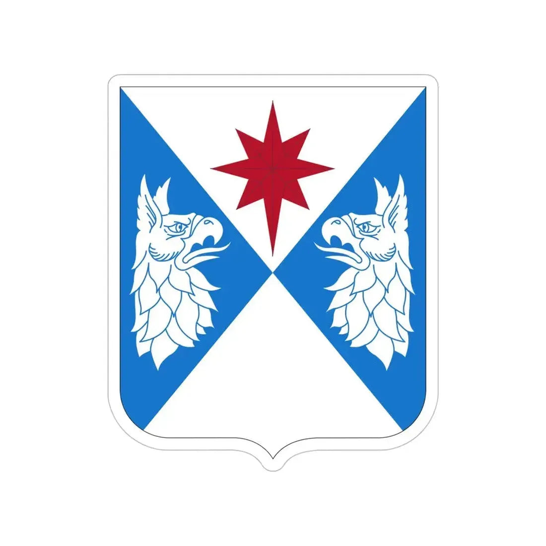 308th Military Intelligence Battalion (U.S. Army) Transparent STICKER Die-Cut Vinyl Decal 6 Inch - The Sticker Space