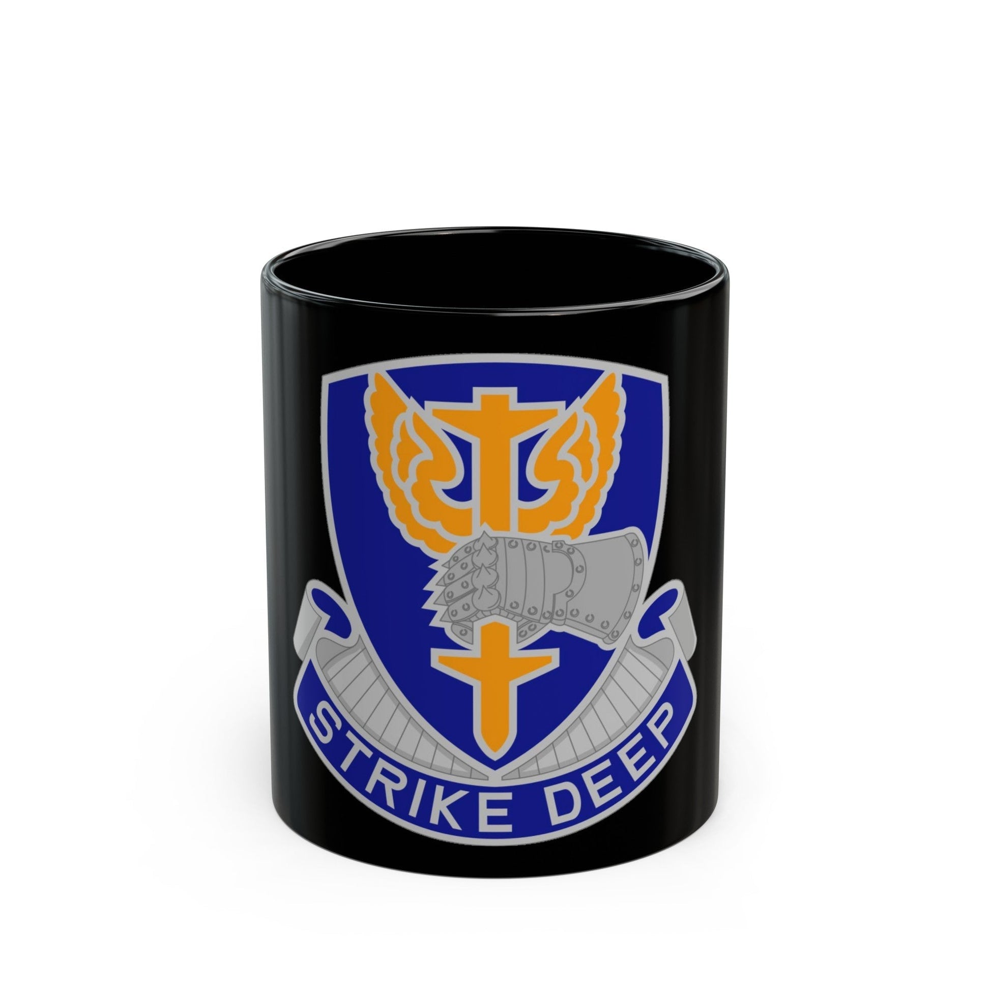 309 Aviation Battalion 2 (U.S. Army) Black Coffee Mug-11oz-The Sticker Space