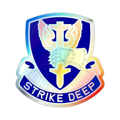 309 Aviation Battalion 2 (U.S. Army) Holographic STICKER Die-Cut Vinyl Decal 3 Inch Holographic - The Sticker Space