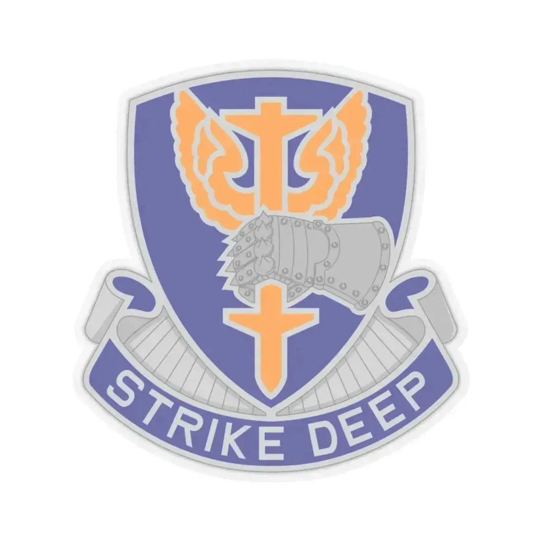 309 Aviation Battalion 2 (U.S. Army) STICKER Vinyl Kiss-Cut Decal 3 Inch Transparent - The Sticker Space