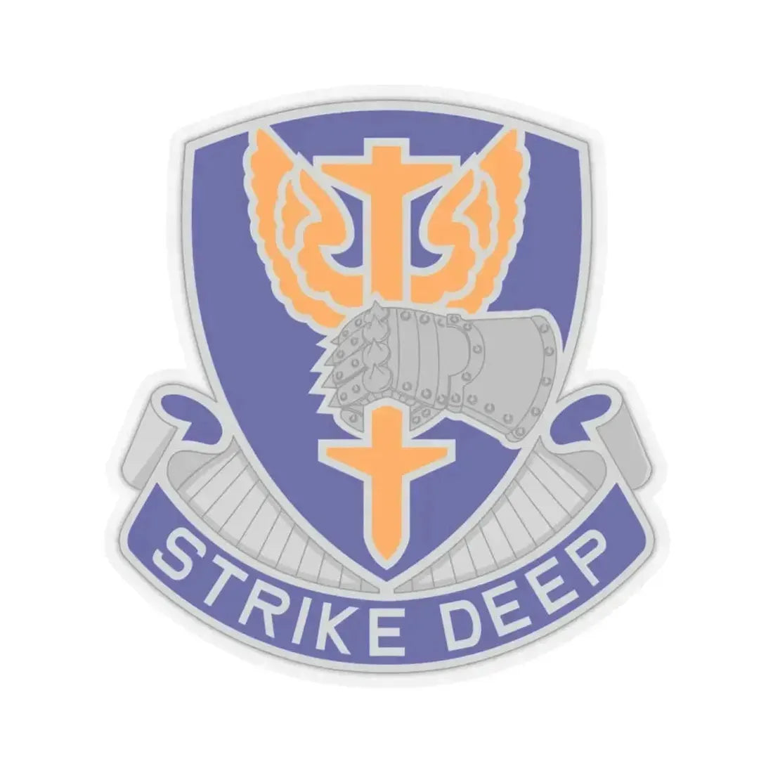 309 Aviation Battalion 2 (U.S. Army) STICKER Vinyl Kiss-Cut Decal 4 Inch Transparent - The Sticker Space