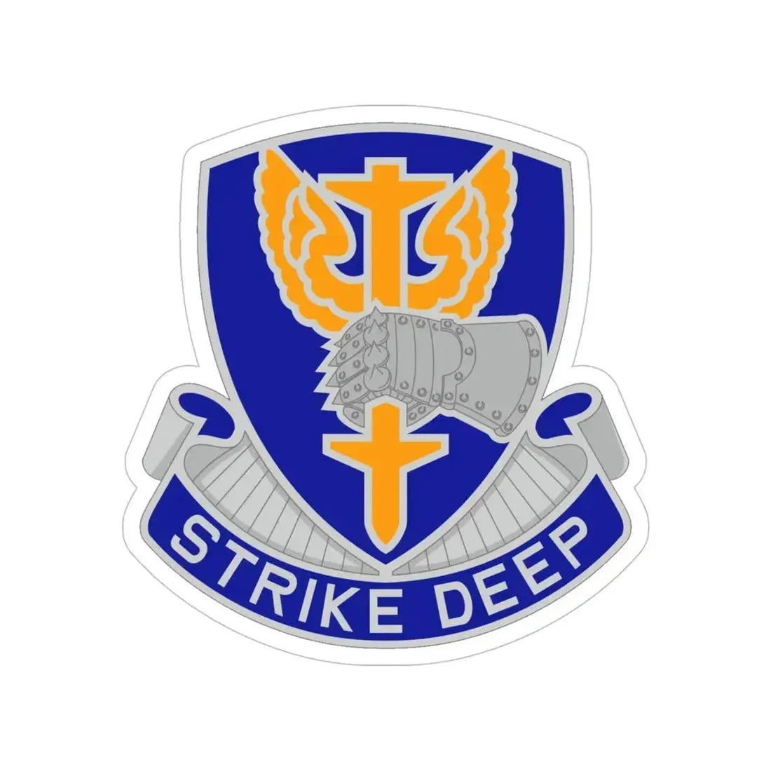 309 Aviation Battalion 2 (U.S. Army) Transparent STICKER Die-Cut Vinyl Decal 5 Inch - The Sticker Space