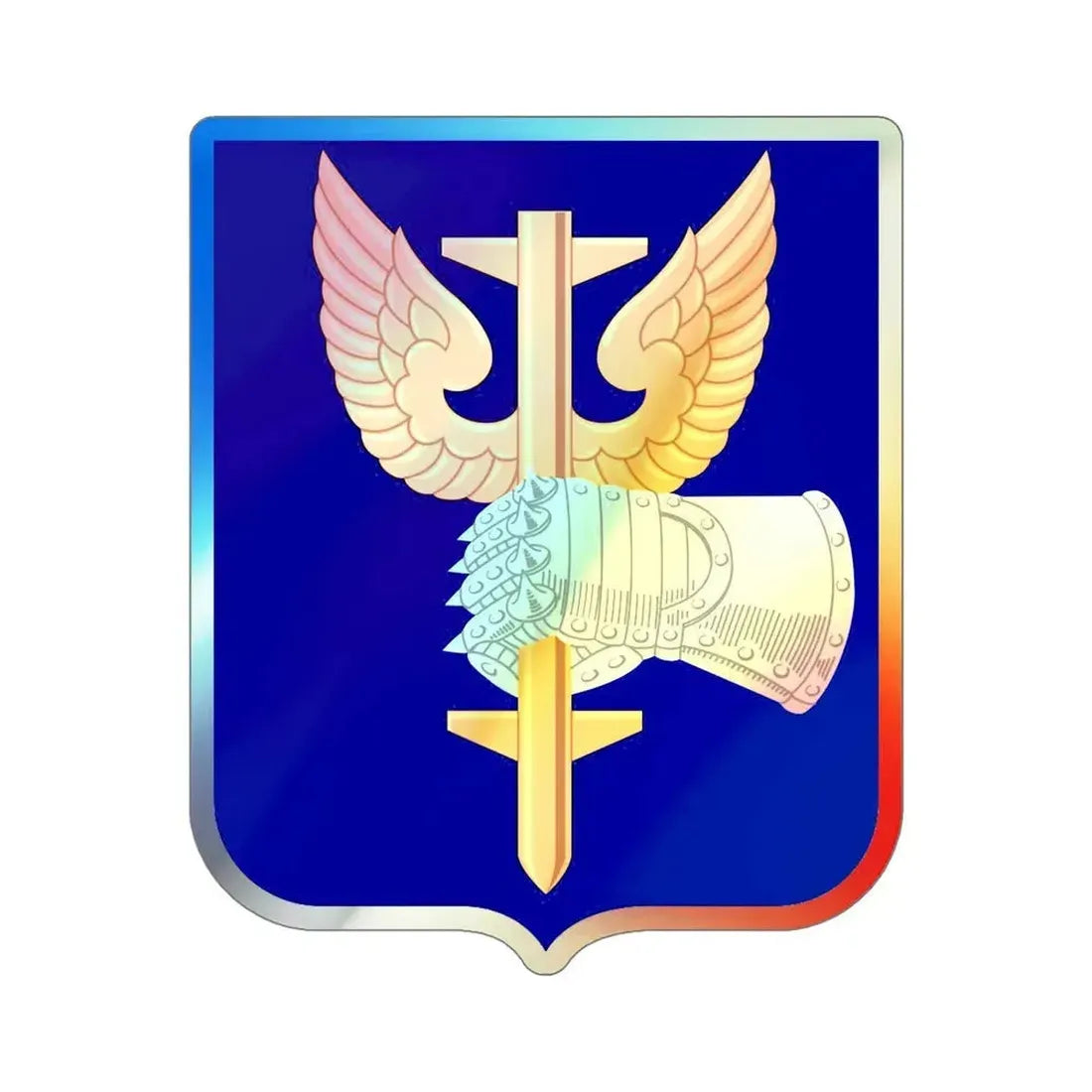 309 Aviation Battalion (U.S. Army) Holographic STICKER Die-Cut Vinyl Decal 6 Inch Holographic - The Sticker Space