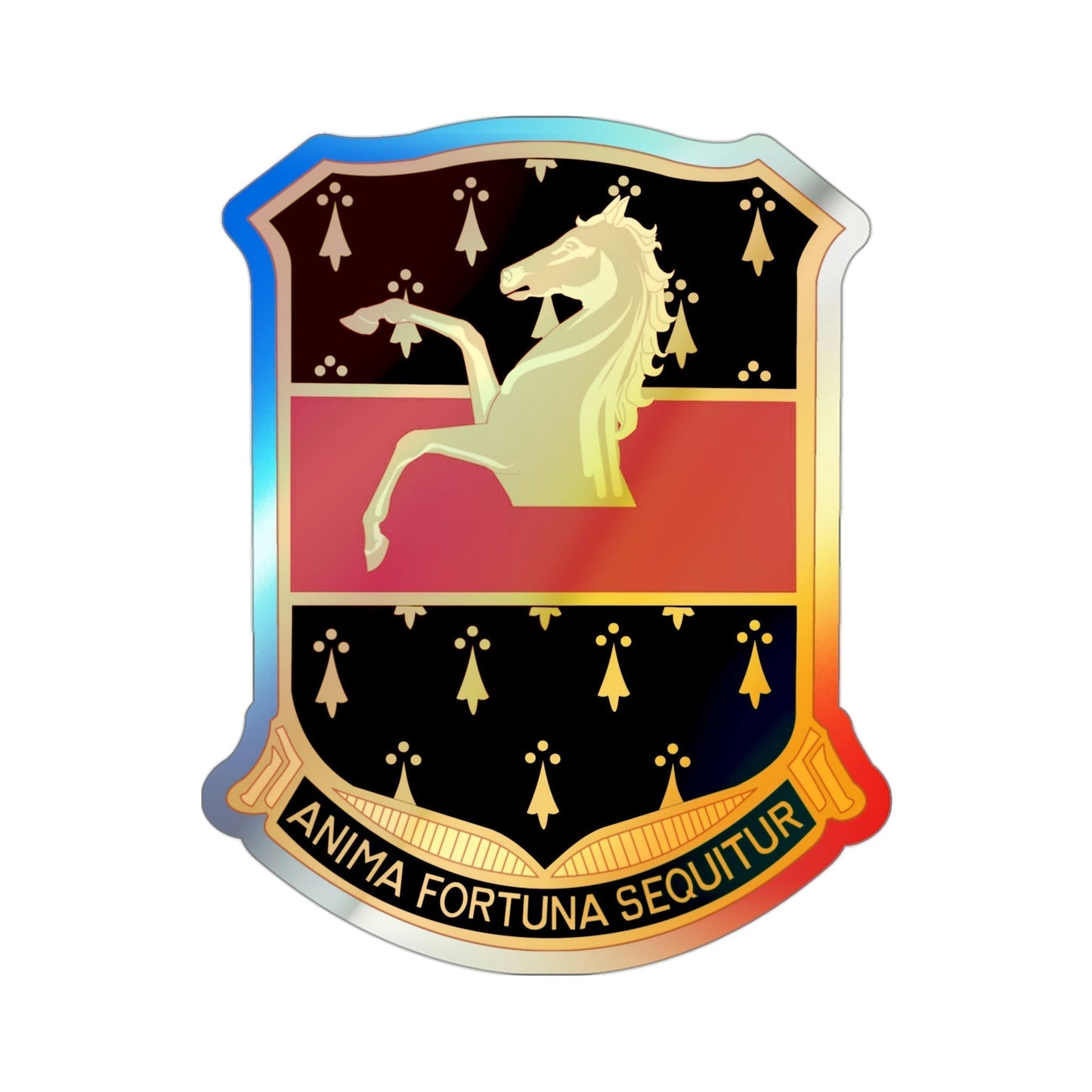 309 Cavalry Regiment (U.S. Army) Holographic STICKER Die-Cut Vinyl Decal-3 Inch-The Sticker Space