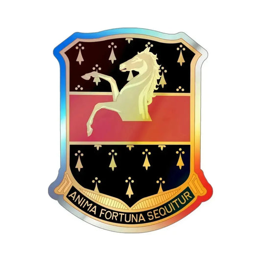 309 Cavalry Regiment (U.S. Army) Holographic STICKER Die-Cut Vinyl Decal 6 Inch Holographic - The Sticker Space