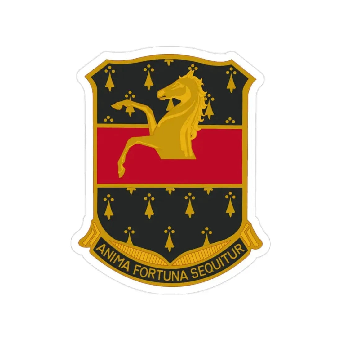 309 Cavalry Regiment (U.S. Army) Transparent STICKER Die-Cut Vinyl Decal - The Sticker Space