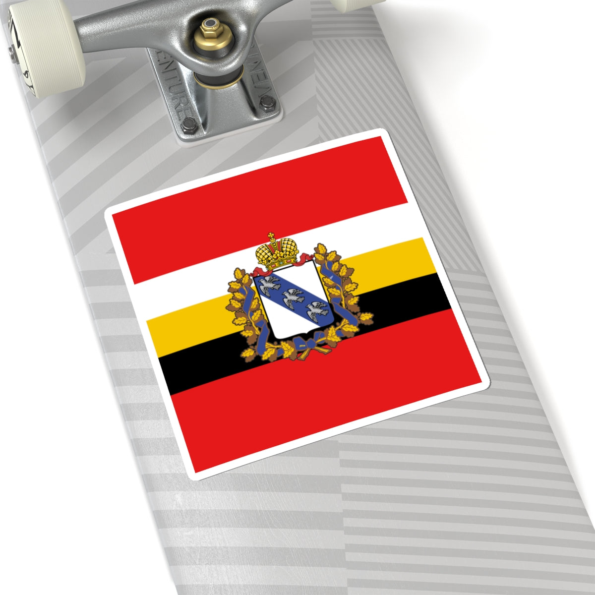 Standart of governor Kursk oblast (Russia) STICKER Vinyl Kiss-Cut Decal