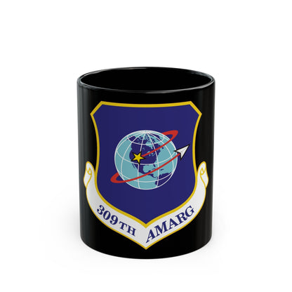 309th Aerospace Maintenance & Regeneration Group (U.S. Air Force) Black Coffee Mug-11oz-The Sticker Space