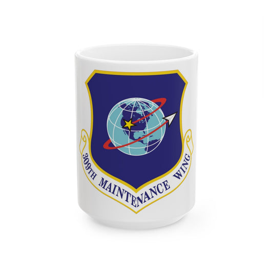 309th Maintenance Wing (U.S. Air Force) White Coffee Mug-15oz-The Sticker Space