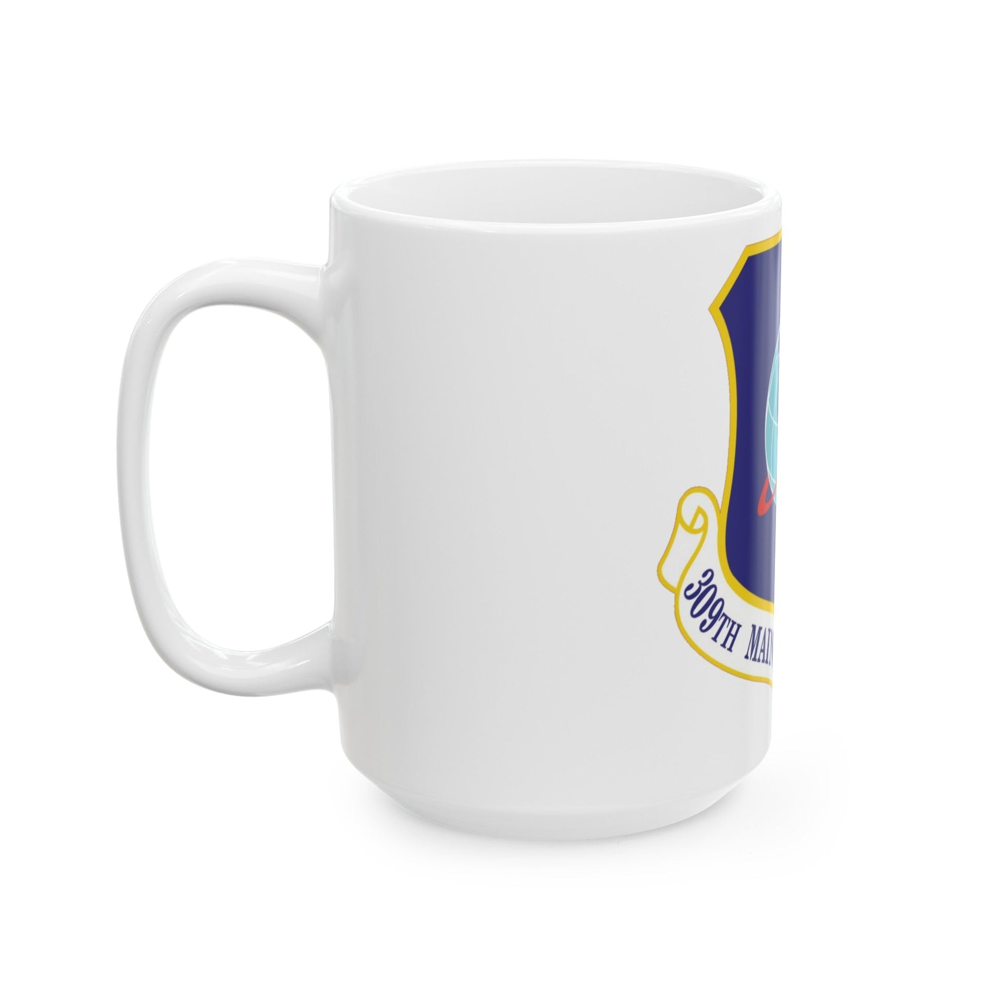 309th Maintenance Wing (U.S. Air Force) White Coffee Mug-The Sticker Space