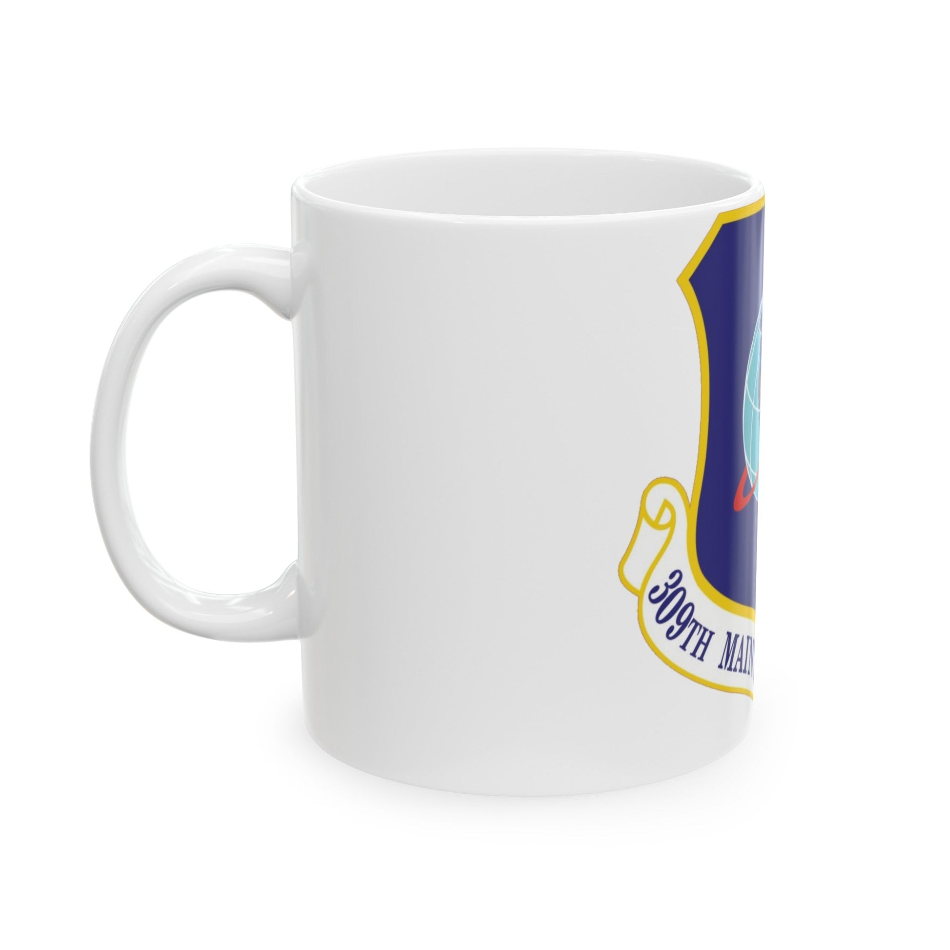 309th Maintenance Wing (U.S. Air Force) White Coffee Mug-The Sticker Space