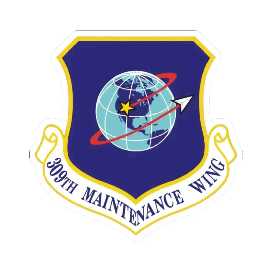 309th Maintenance Wing (U.S. Air Force) STICKER Vinyl Kiss-Cut Decal - The Sticker Space