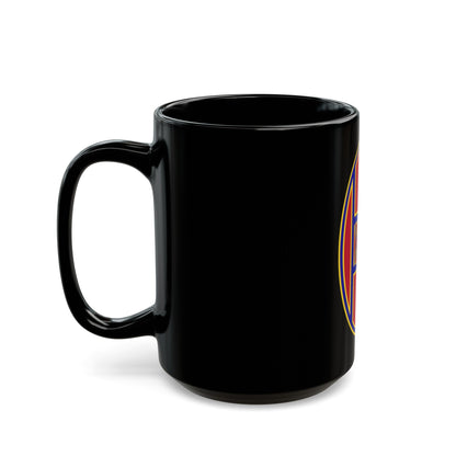 30th Armored Brigade (U.S. Army) Black Coffee Mug-The Sticker Space