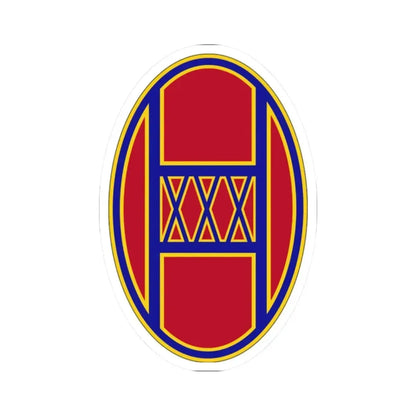 30th Armored Brigade (U.S. Army) STICKER Vinyl Kiss-Cut Decal 2 Inch White - The Sticker Space