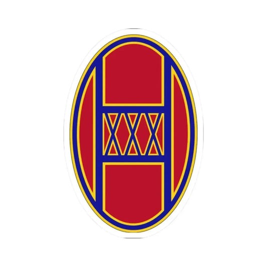 30th Armored Brigade (U.S. Army) STICKER Vinyl Kiss-Cut Decal 2 Inch White - The Sticker Space