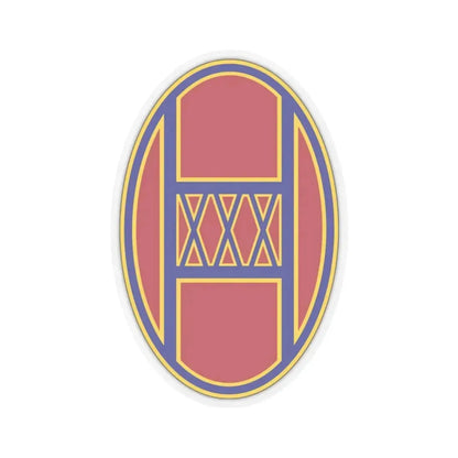 30th Armored Brigade (U.S. Army) STICKER Vinyl Kiss-Cut Decal 6 Inch Transparent - The Sticker Space