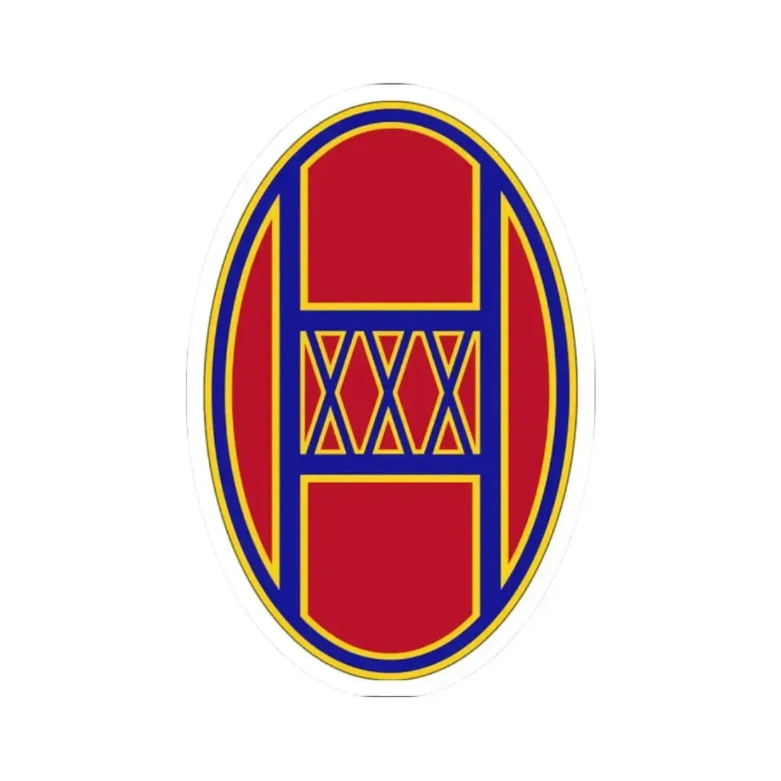 30th Armored Brigade (U.S. Army) STICKER Vinyl Kiss-Cut Decal - The Sticker Space