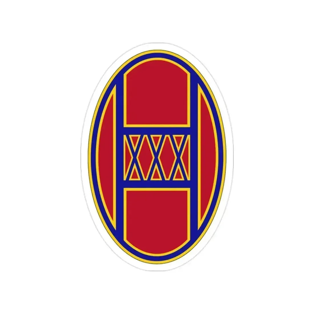 30th Armored Brigade (U.S. Army) Transparent STICKER Die-Cut Vinyl Decal 2 Inch - The Sticker Space