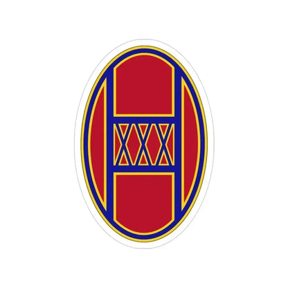 30th Armored Brigade (U.S. Army) Transparent STICKER Die-Cut Vinyl Decal 4 Inch - The Sticker Space