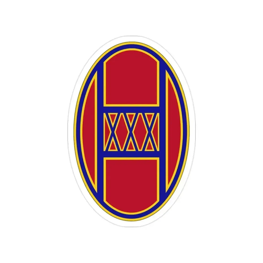 30th Armored Brigade (U.S. Army) Transparent STICKER Die-Cut Vinyl Decal - The Sticker Space