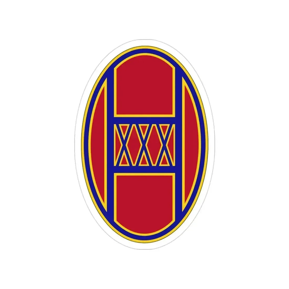 30th Armored Brigade (U.S. Army) Transparent STICKER Die-Cut Vinyl Decal - The Sticker Space