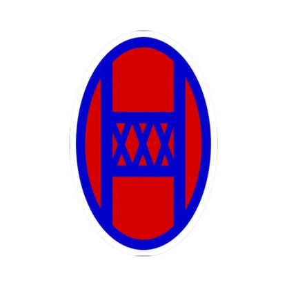 30th Infantry Division SSI (U.S. Army) STICKER Vinyl Kiss-Cut Decal - The Sticker Space