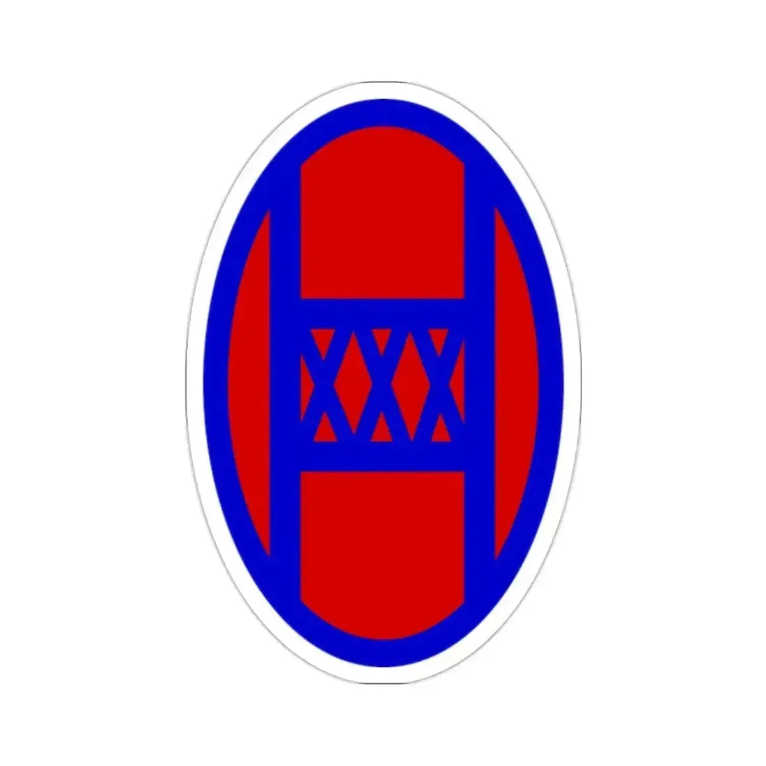 30th Infantry Division (U.S. Army) STICKER Vinyl Die-Cut Decal 2 Inch - The Sticker Space