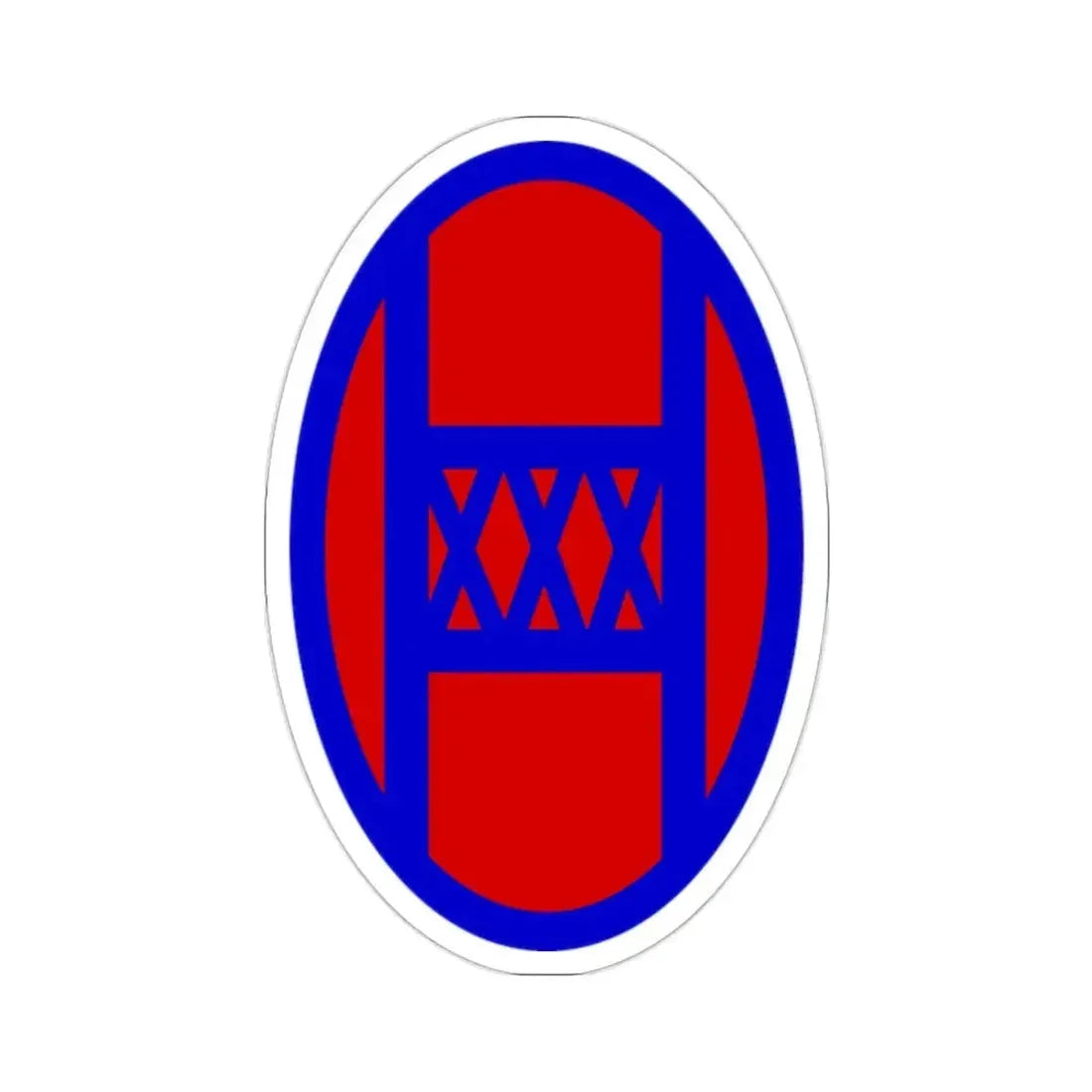 30th Infantry Division (U.S. Army) STICKER Vinyl Die-Cut Decal 2 Inch - The Sticker Space