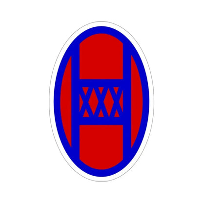 30th Infantry Division (U.S. Army) STICKER Vinyl Die-Cut Decal 3 Inch - The Sticker Space