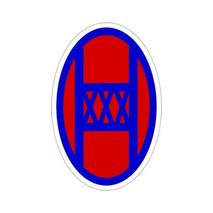 30th Infantry Division (U.S. Army) STICKER Vinyl Die-Cut Decal 4 Inch - The Sticker Space