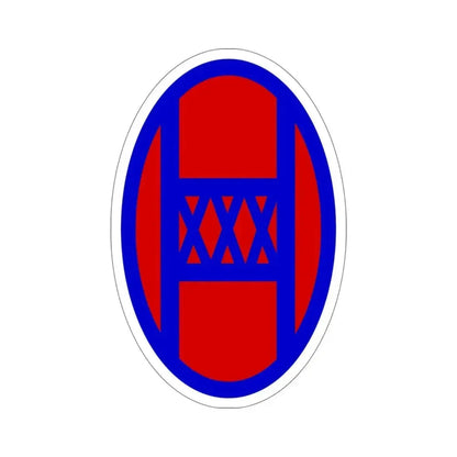 30th Infantry Division (U.S. Army) STICKER Vinyl Die-Cut Decal 5 Inch - The Sticker Space